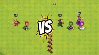 CHALLENGES OF ALL HEROS POWER || Clash of Clans #clashofclans 