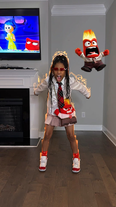 Acting out the Inside Out 2 Movie Trailer 🔥😍 #shorts #insideout2