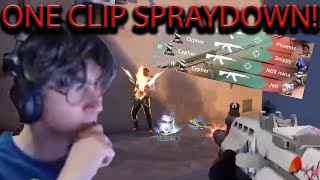 *FIXED* TENZ REACT'S TO UNKOWN CYPHER CLEAN 1v4! Valorant Best Plays and Funny Moments! #149