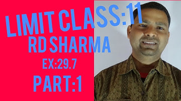 #dewashishtutorial, class :11.limit, ex:29.7 part 1 R D Sharma