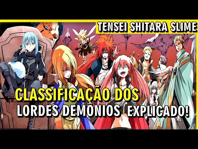 Conheça os 10 Lordes Demônios de Tensei Shitara Slime - AnimeNew