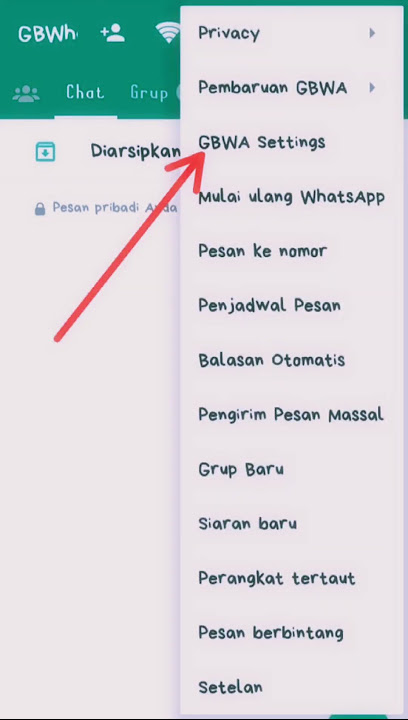 cara membuat gelembung WA transparan