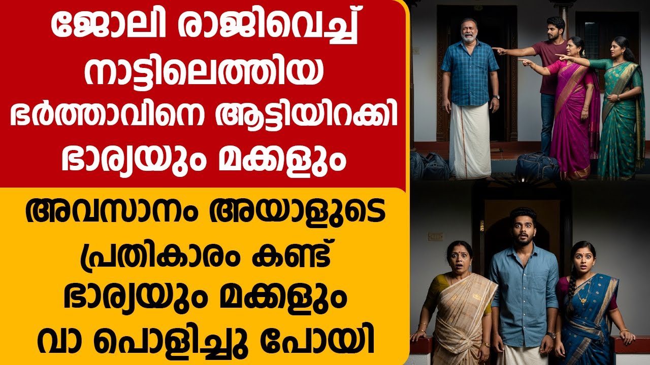 ഭർത്താവിനെ ആട്ടിയിറക്കി ഭാര്യയും മക്കളും | അവസാനം അയാളുടെ പ്രതികാരം കണ്ട് അവർ വാ പൊളിച്ചു പോയി...!!