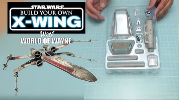 Build the X-Wing - Part 1 - Cockpit Canopy, Cannon and Astromech Droid R2-D2