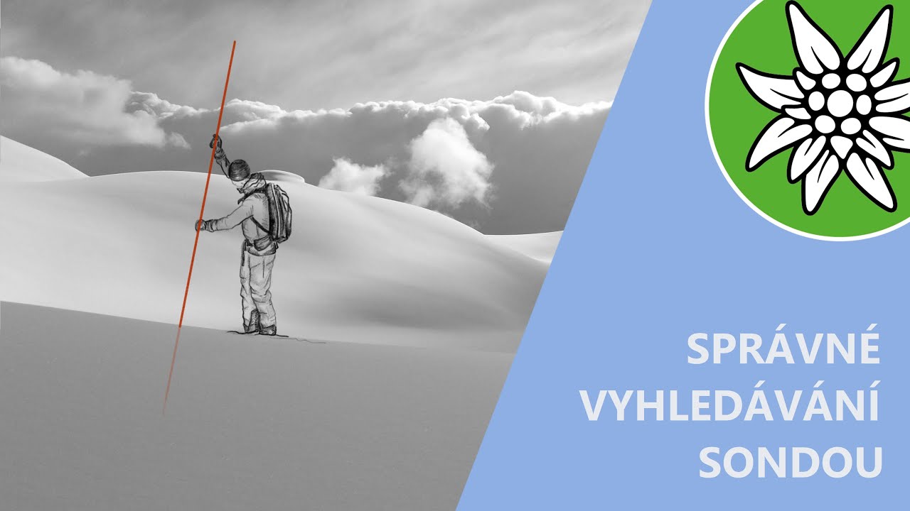 Bezpečně na horách - Skialpy - Správné vyhledávání sondou - CZ titulky