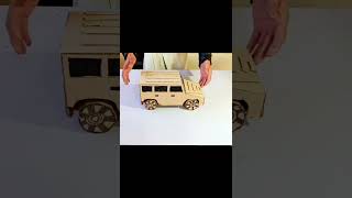 حمایت کنید دوستا🥰👉 #automobile #creative #toys #cardboard