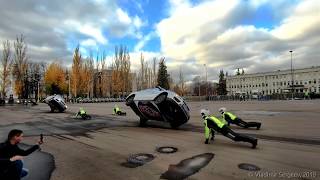 Пилотажная группа «Каскад». Международная выставка «Интерполитех-2019». Москва, ВДНХ