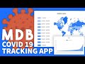 Build Covid 19 App with MDB | Working with API, JSON and data visualisation