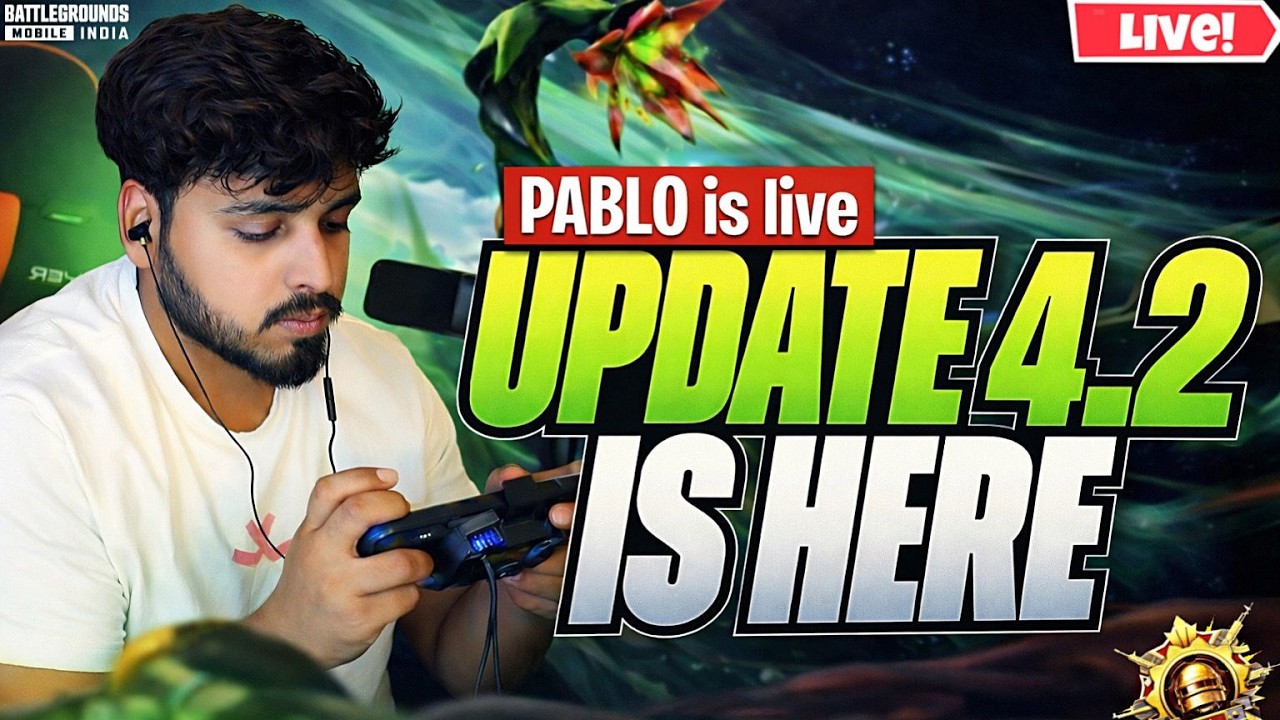 DOMINATING NEW UPDATE 4.2 | PABLO IS LIVE | ONLY RUSH #bgmilive #live #tdm1v1livebgmi  #shorts #1v1