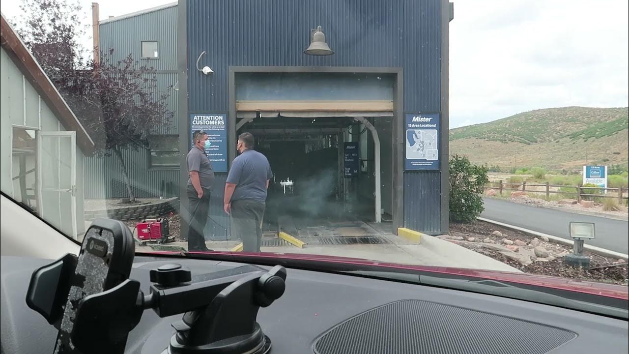 AWESOME Sonny's Car Wash Tunnel MISTER CAR WASH Park City Location