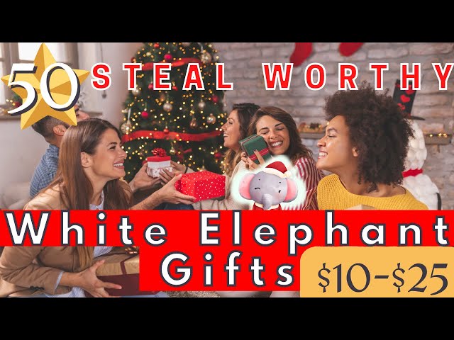 White Elephant Gifts: 25+ Of the BEST Ideas