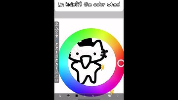 How to do the color wheel thingy!!! (Ibis paint x) #artist #trend #ibispaintx #skibidi
