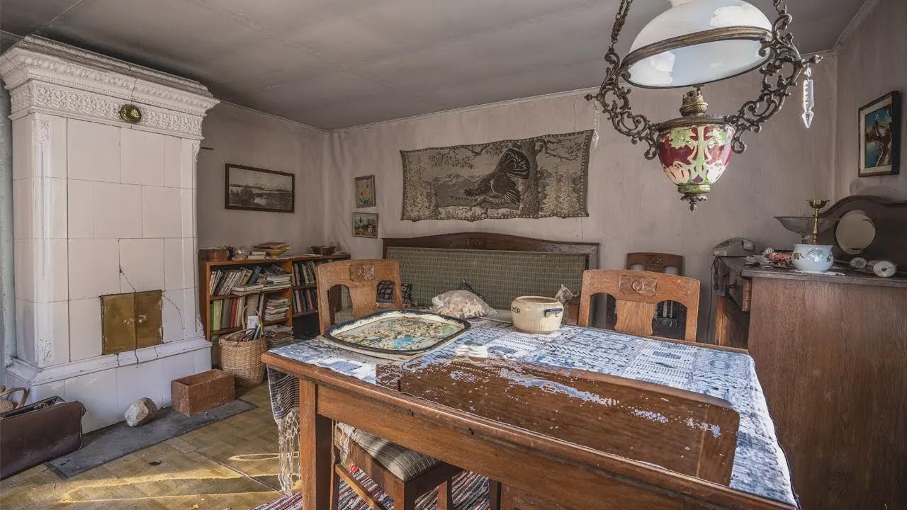 Encontradas en los bosques: Cabañas suecas abandonadas completamente olvidadas.