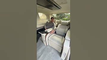 Executive Rear Seating with Fold-flat function in the Lexus LM Luxury MPV 👌 #shorts