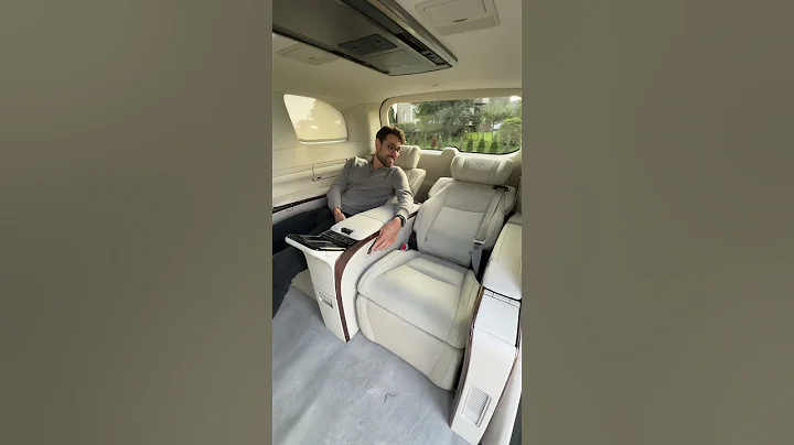 Executive Rear Seating with Fold-flat function in the Lexus LM Luxury MPV 👌 #shorts