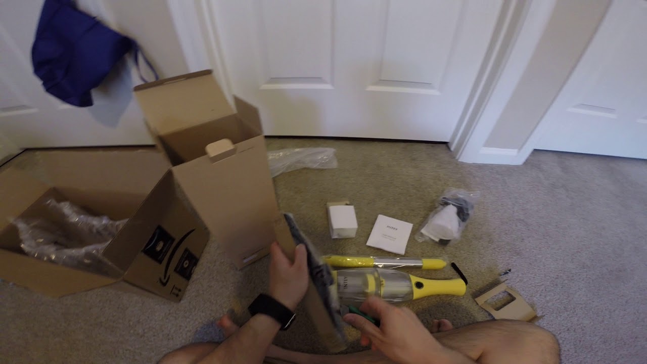 Unboxing INTEY Window Vacuum Cleaner, Window Cleaning Rechargeable Tool Kit, with Spray Bottle and A