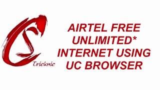 Airtel Free Unlimited Internet Using UC Browser (Working 100%) CSTricknic screenshot 5