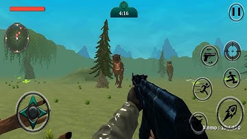 Real Dino Hunter Fps Shooter 2021 Android Ios Gameplay | Dinosaur Planet Gaming Part - 3