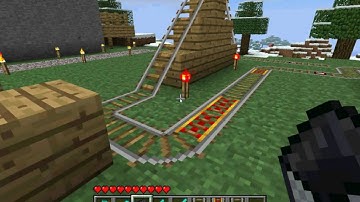 System to Sort Loaded and Empty Minecarts (Minecraft)