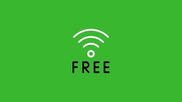 WIFI Animated Icons on Green Screen Background | HD | FREE DOWNLOAD