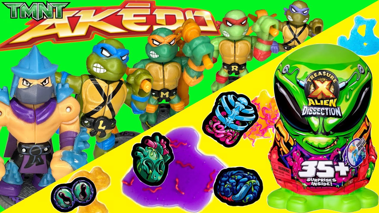 Akedo Warriors Teenage Mutant Ninja Turtles Battle Pack
