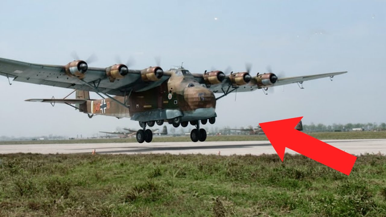 Самый Большой Самолёт Второй Мировой: Messerschmitt Me 323