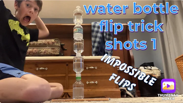 Water Bottle Flips Trick Shots 1 | CJ’s Trickshots