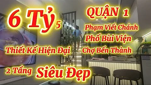 Trung Tâm Quận 1 - Kế Phố Đi Bộ Bùi Viện - Thiết Kế Đẹp Hiện Đại - Hoàn Công Đủ - Không Quy Hoạch.