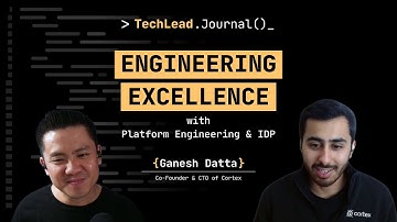 #225 - Driving Engineering Excellence with Platform Engineering and IDP - Ganesh Datta