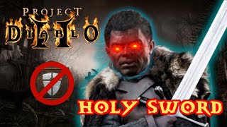 The Paladin Just Got A New Skill In PD2 - Holy Sword