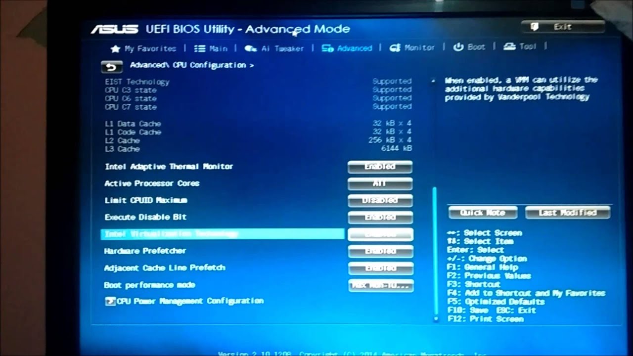 Como Activar La Virtualizacion En La Bios O Uefi De Tu Pc Windows 10 Images 6615