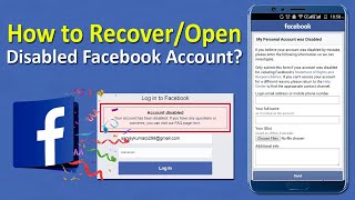 How to Recover a Disabled Facebook Account | How to Disable Facebook Account Recovery | ADINAF Orbit