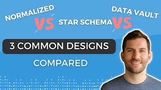 Comparing 3 Types of Data Modeling (Normalized vs Star Schema vs Data Vault) screenshot 1
