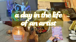 a day in the life of a digital artist 👩‍🎨 | working from home, going to the mall, chill day