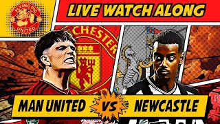 Manchester United VS Newcastle United 3-2 WATCH ALONG