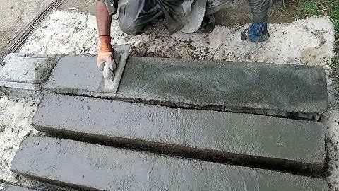 how to make cement lintel for wall door