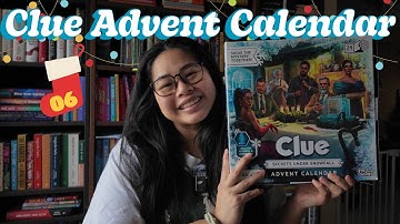 Clue: Secrets Under Snowfall Advent Calendar ❄️ The First Clue 🎄 Day 6