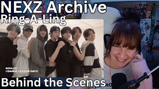 REACTING NEXZ ARCHIVE Behind the Scenes RING-A-LING #kpop #jpop #jypentertainment