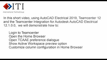 TCAAE - Teamcenter Integration for Autodesk AutoCAD Electrical, GUI Customization