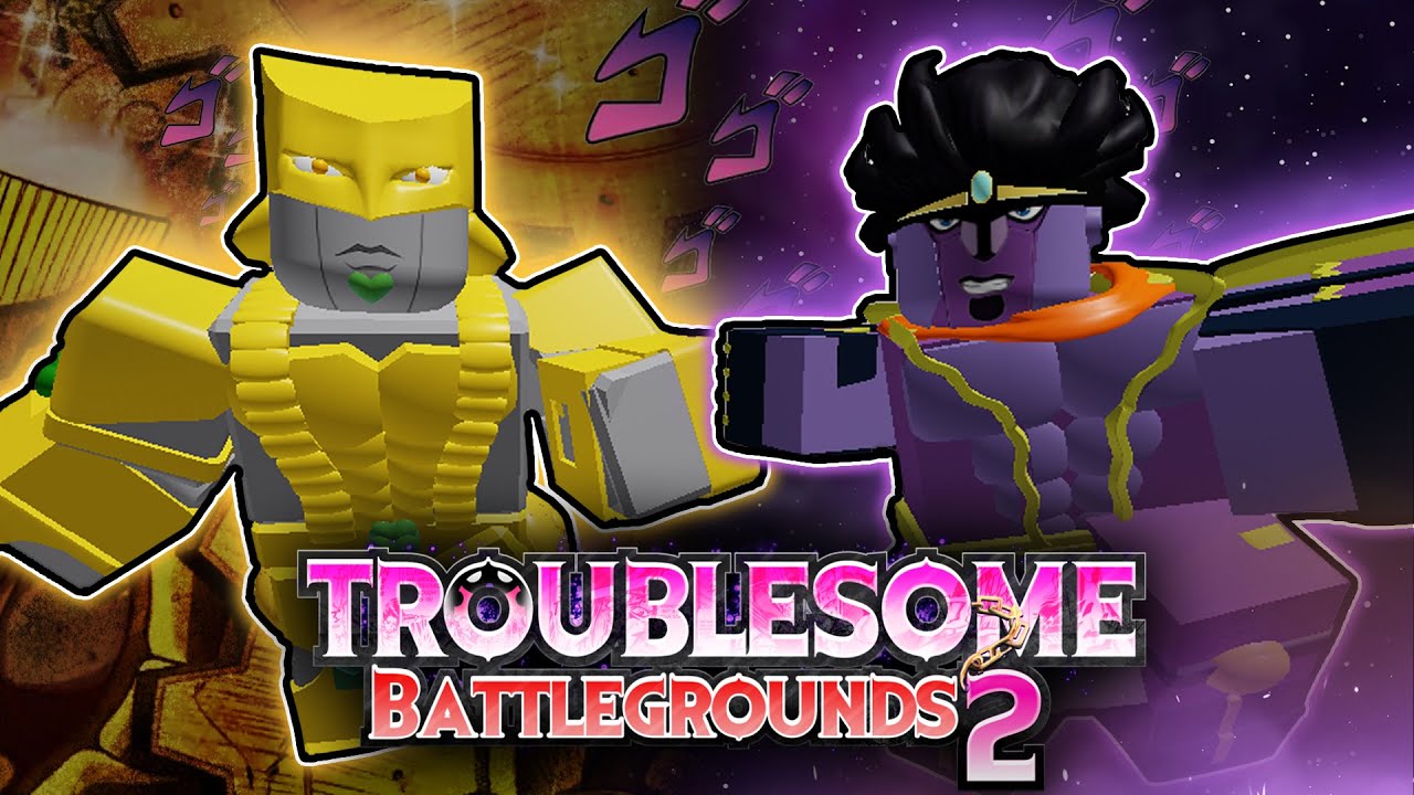 This New Jojo Pvp Game Is Amazing Troublesome Battlegrounds 2 Youtube - roblox jojo gfx