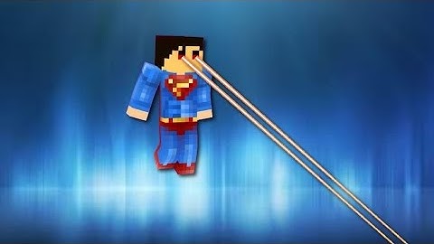 Superman in vanilla Minecraft | ONLY ONE COMMAND BLOCK  (1.8)