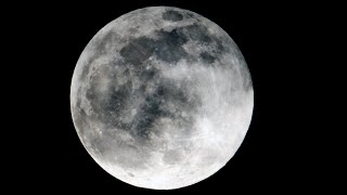Full Moon through the clouds