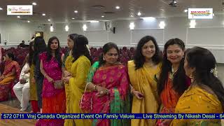 Family values | Dharm, Arth, Kaam & Moksh...Vraj Canada organized event. screenshot 2