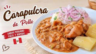 La Mejor Carapulcra de Pollo Peruana! 😱 Fácil, Rendidora y Deliciosa