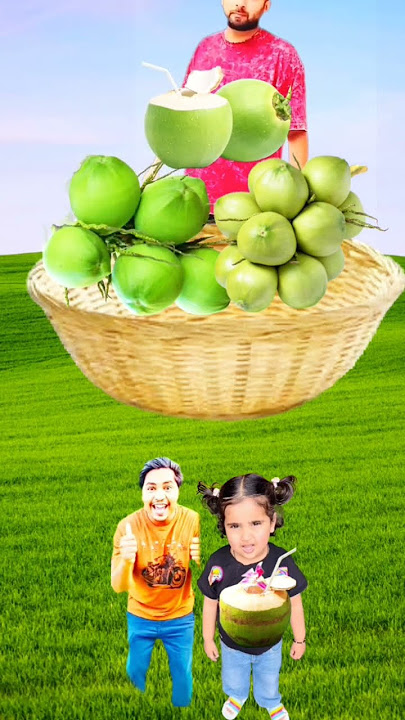 uncal mujha nariyel pani pna ha🥰🥰#uncal #shortsfeed #shortsvideo #nariyal #youtubeshort