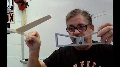 Balsa Glider: Video 3 shaping and attaching the wings to the fuselage