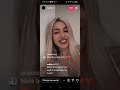 Ava max instagram livestream 1524