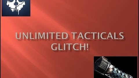 [COD GHOST] NEW UNLIMITED TACTICALS GLITCH/ONLINE/TROLL GLITCH!