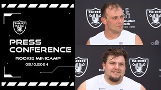 Bowers, Powers-Johnson, Glaze and Richardson Presser - 5.10.24 | Raiders | NFL