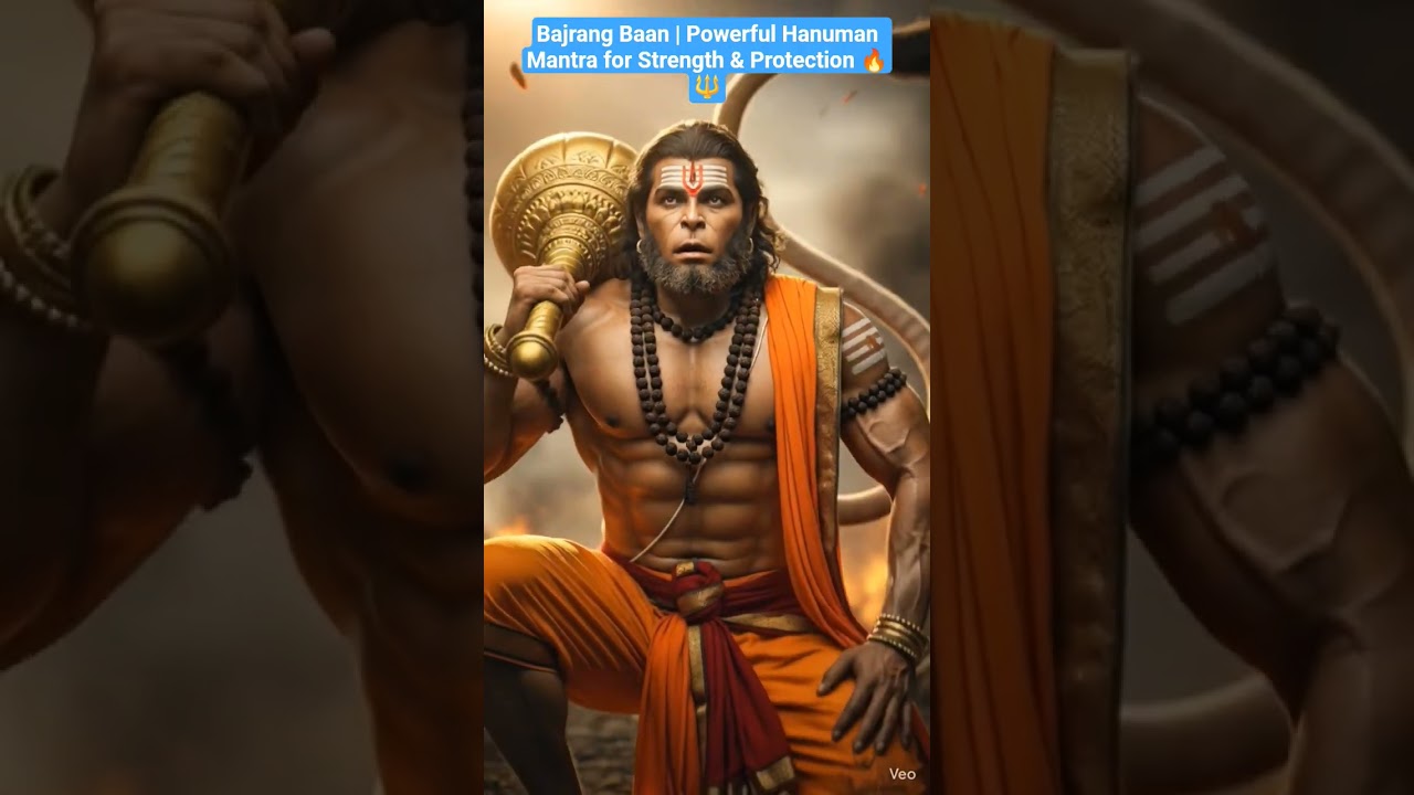 Bajrang Baan | Powerful Hanuman Mantra for Strength & Protection 🔥🔱